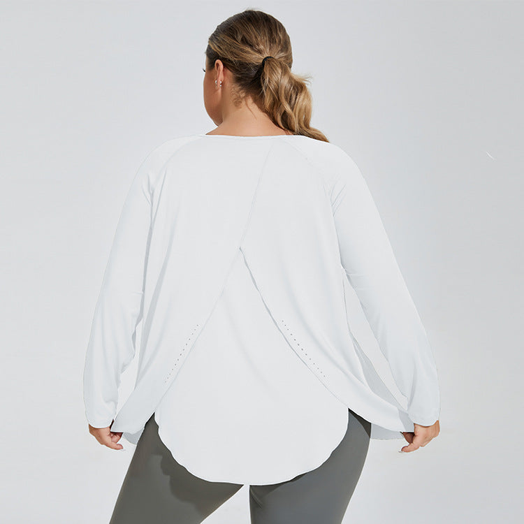 Slit Beauty Back Yoga Clothes