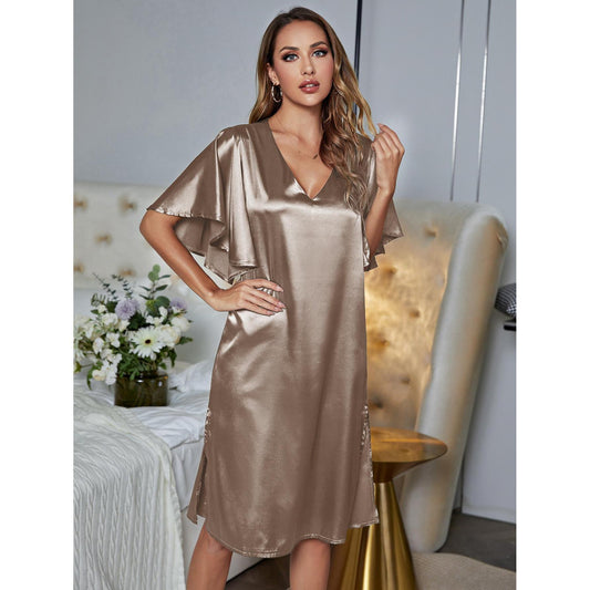 Ice Silk Satin Nightdress