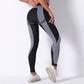 Seamless Stripes Sweat Absorbent Workout Pants