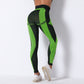 Seamless Stripes Sweat Absorbent Workout Pants