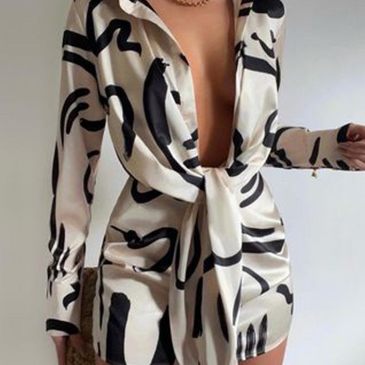 Long Sleeve Comfortable Slimming Dress