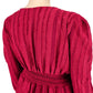 Plus Size Women Clothes Jacquard Striped Dress Source