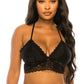 Non Removable Straps Lace Bralette