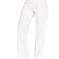 Front-line Flared Leg Design Solid Pants