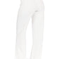 Front-line Flared Leg Design Solid Pants