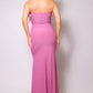 Strapless Sweetheart Maxi Dress