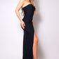Strapless Sweetheart Maxi Dress