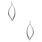 Metal Teardrop Dangle Earring