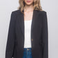 Single Button Closures Vertigo Blazer