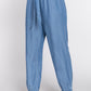 Ribbon Tie Detail Jogger Pants