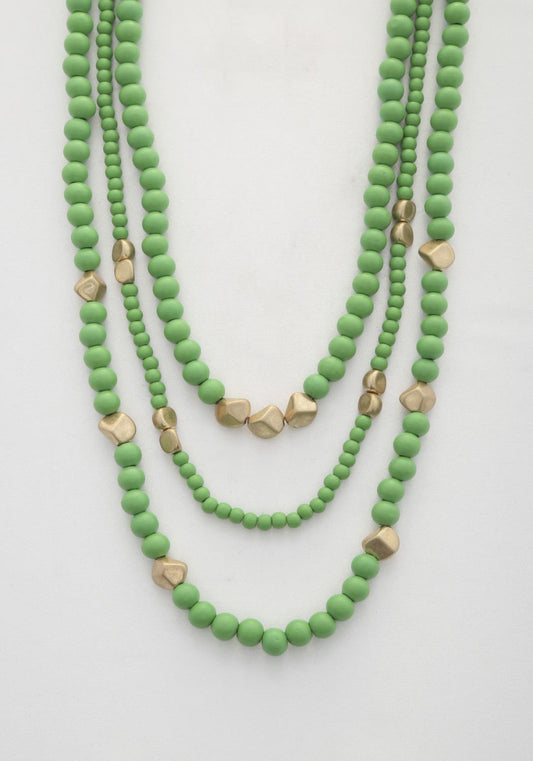 Beaded Layered Necklace