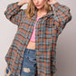 Mineral Washed Plaid Shirt