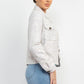 Plaid Button-down Tweed Jacket