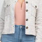 Plaid Button-down Tweed Jacket