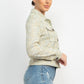Plaid Button-down Tweed Jacket